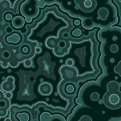 Agate in Malachite