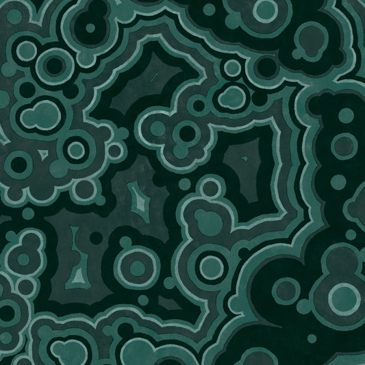 Agate in Malachite
