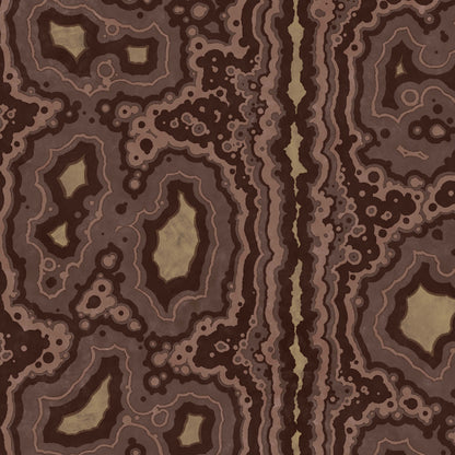 Geode in Claret