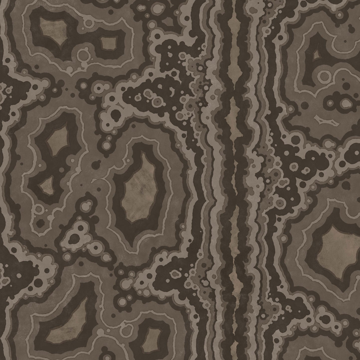 Geode in Umber