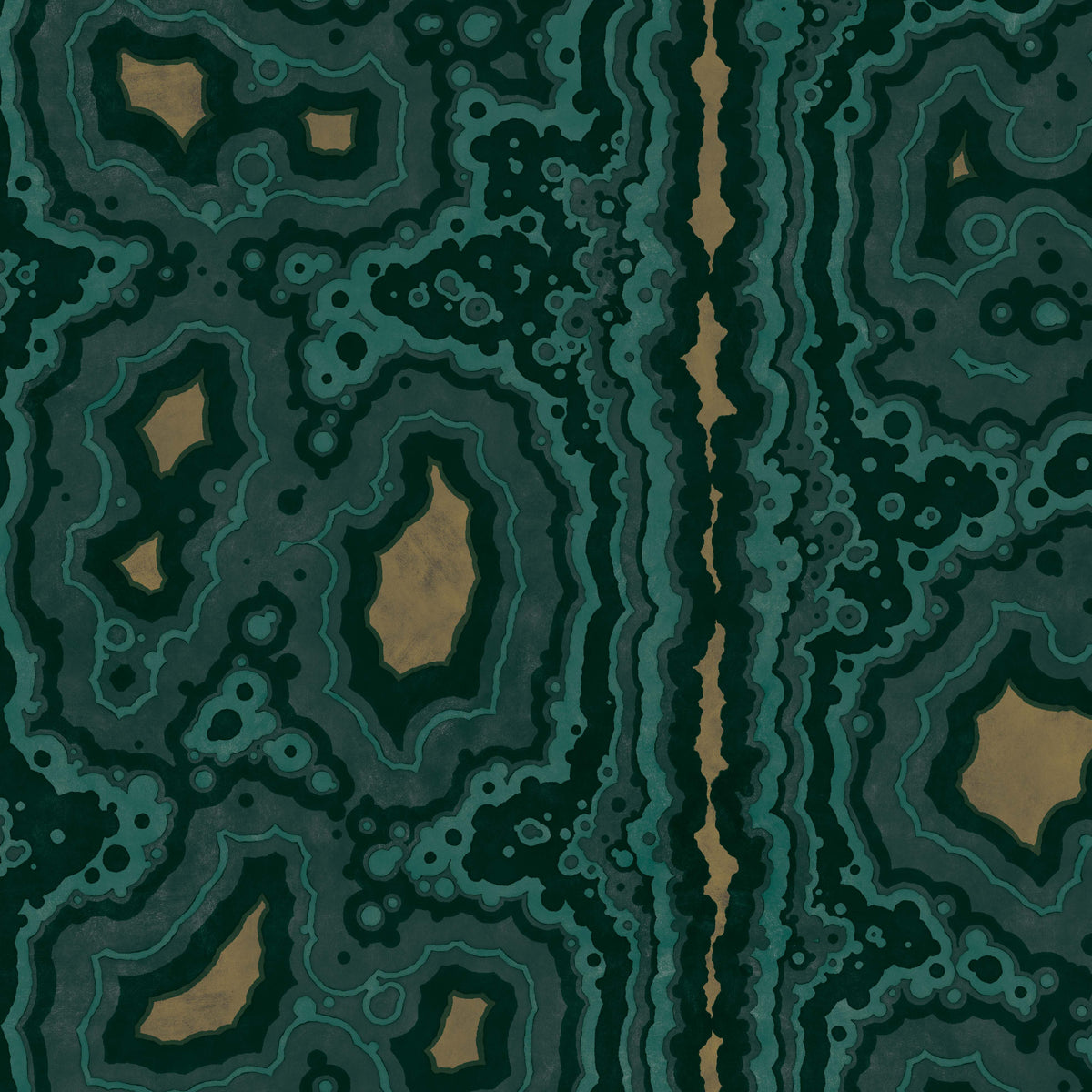 Geode in Viridi